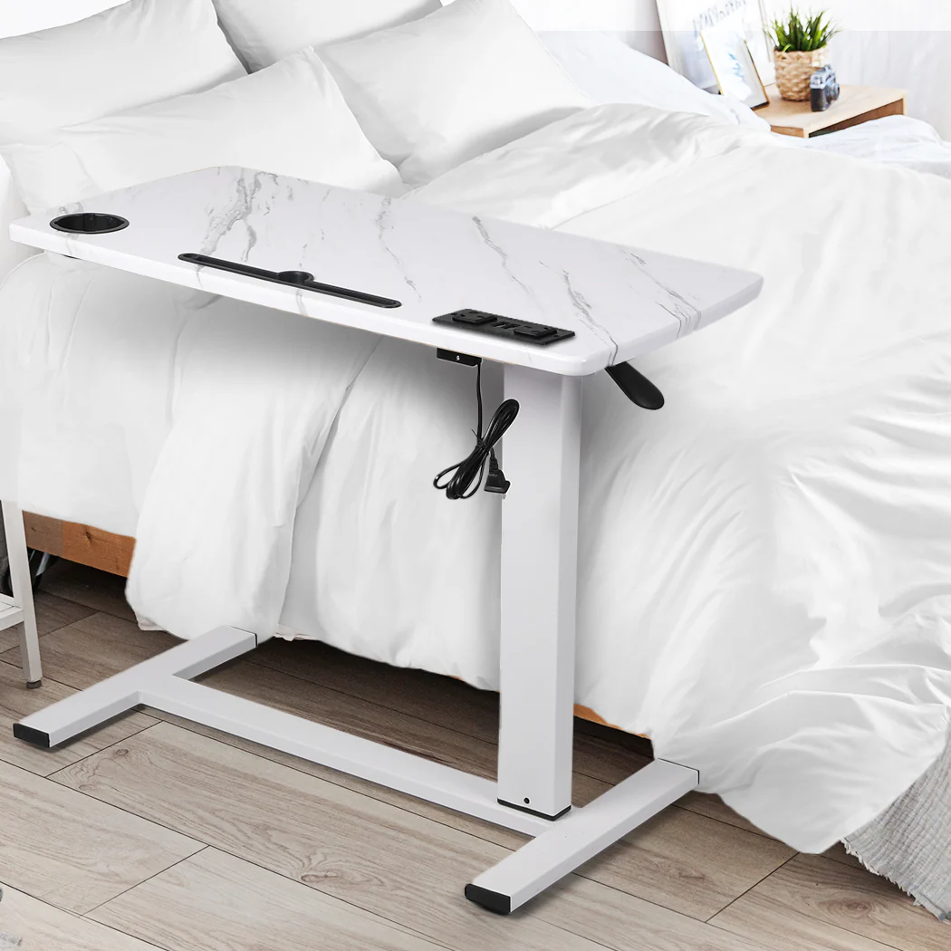 Levede Standing Desk Height Adjustable White - Image 7