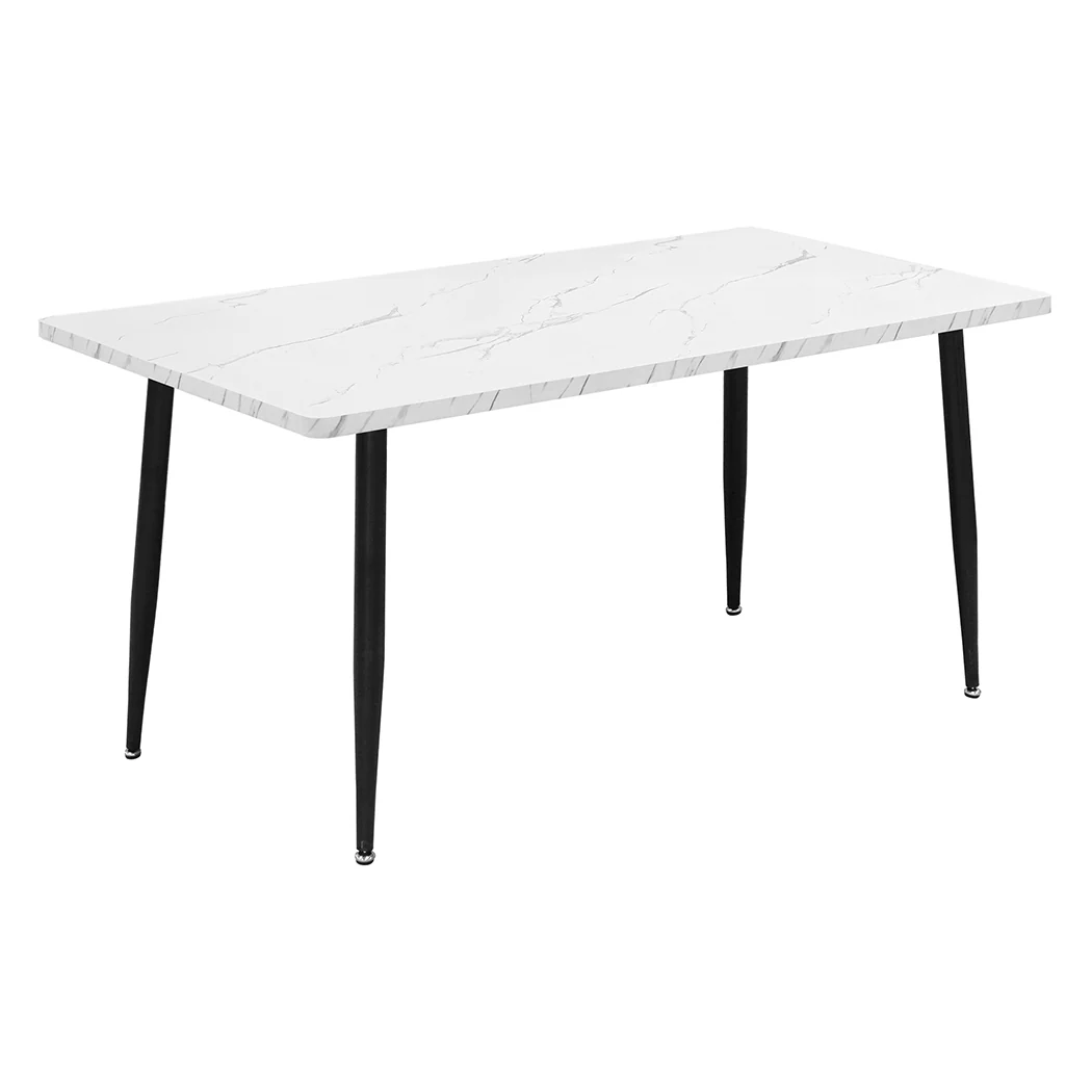 Levede Steel Dining Table 4-6 Seater 150cm - Image 8