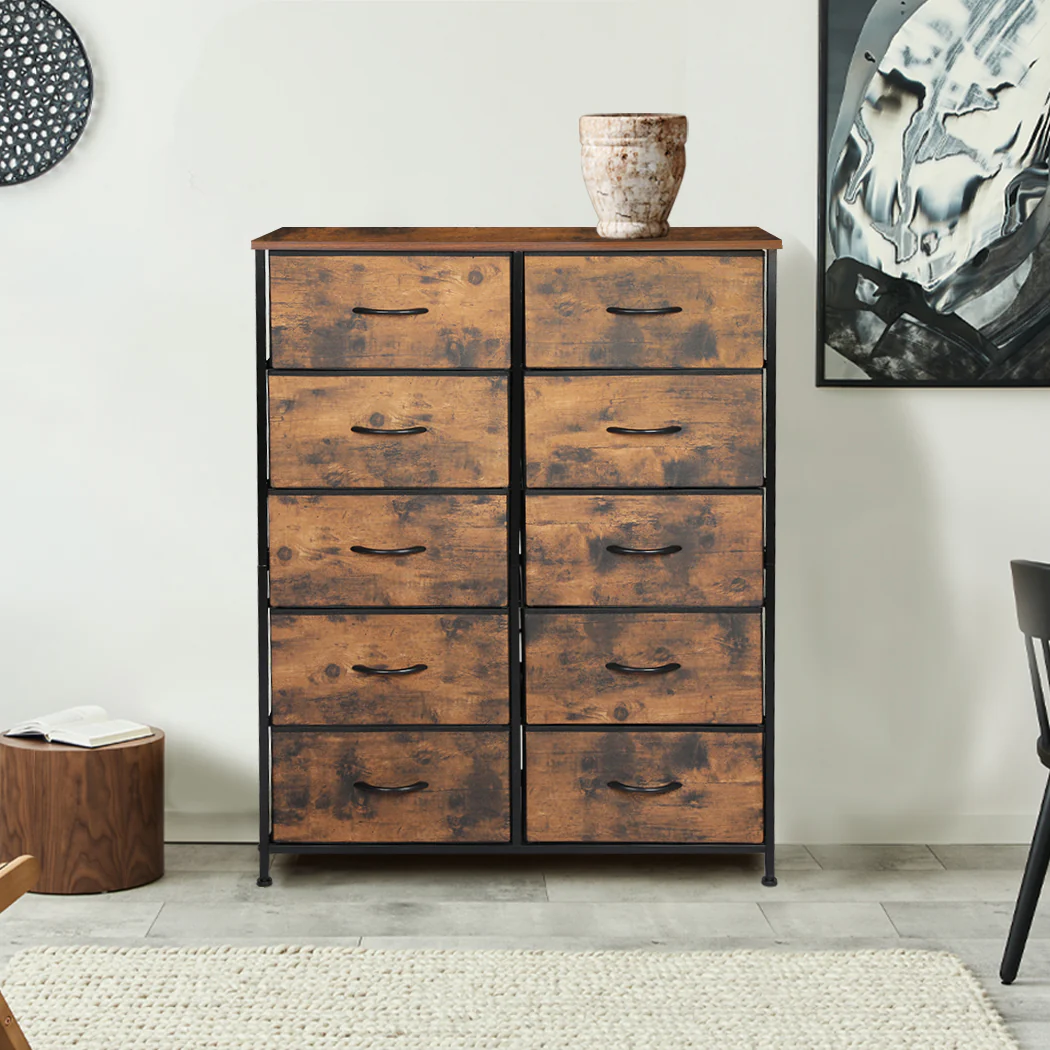 Levede Storage Cabinet Tower Chest King Single - Image 6