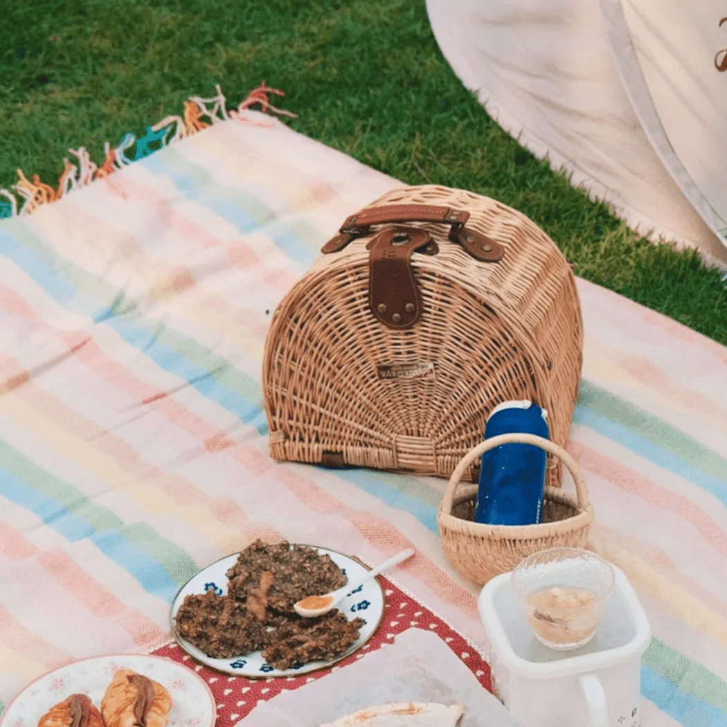 Little Dayz Boutique Semi Round Picnic Basket - Image 5
