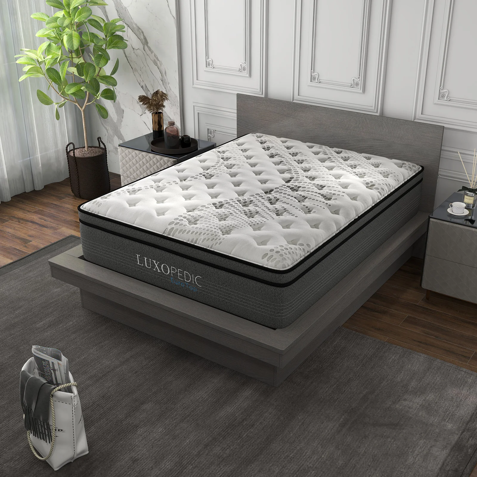 Luxopedic EuroTop 5 Zone Mattress King - Image 2