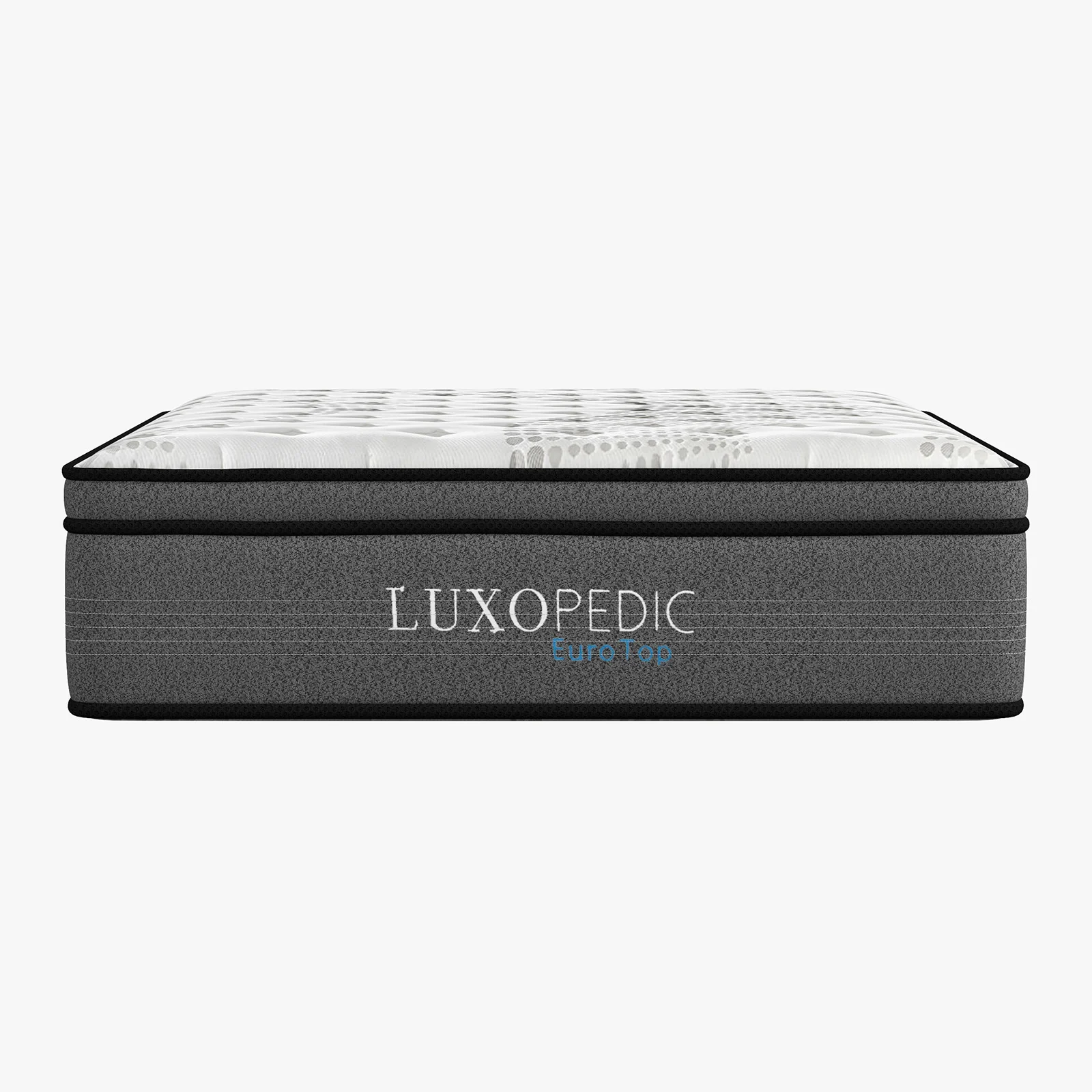 Luxopedic Pocket Spring Mattress 5 Zone 32CM Euro Top Memory Foam Medium Firm - Image 6