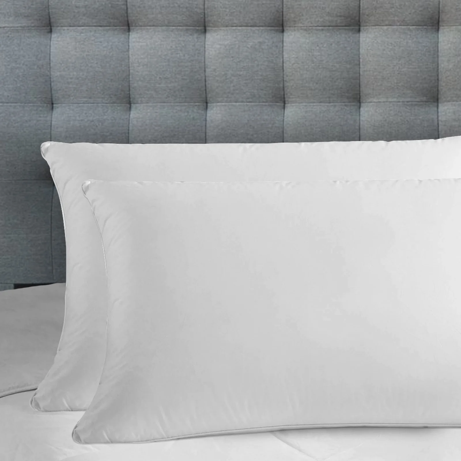 Luxury - Bamboo Gusset Pillow - Twin Pack - Image 3