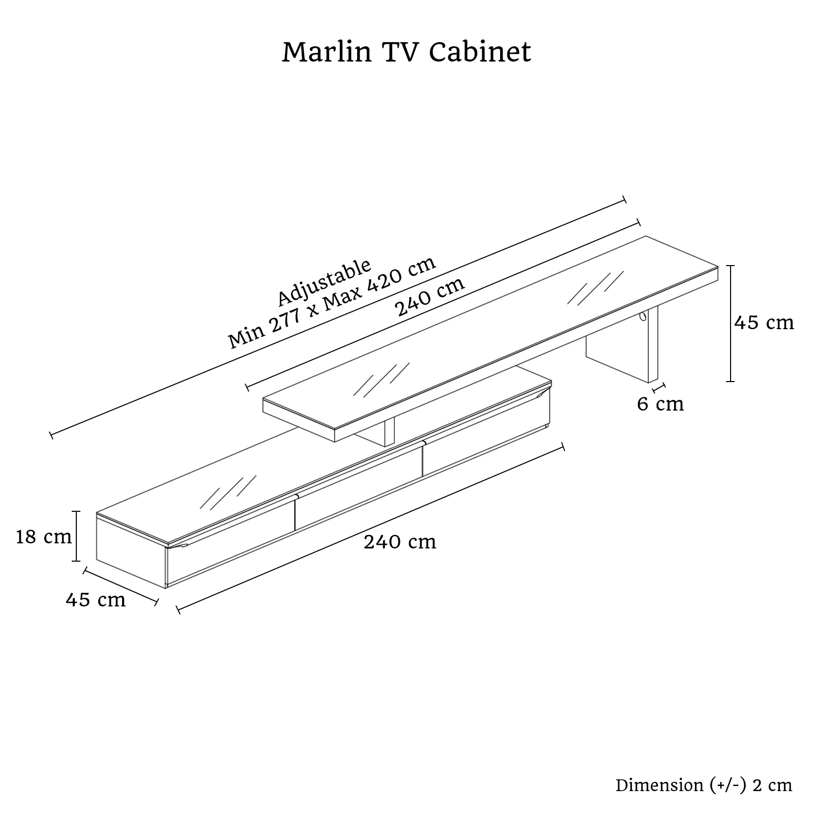 Marlin Tv Unit White - Image 11