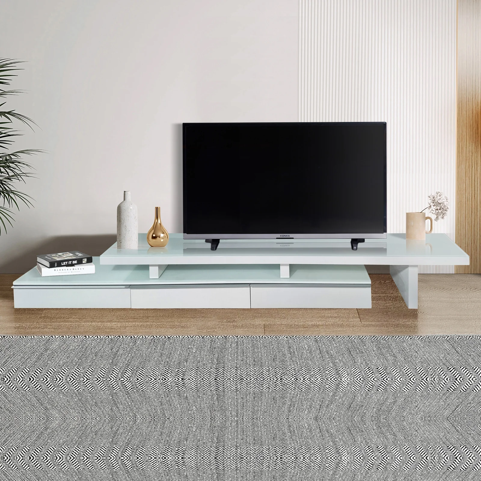 Marlin Tv Unit White - Image 2