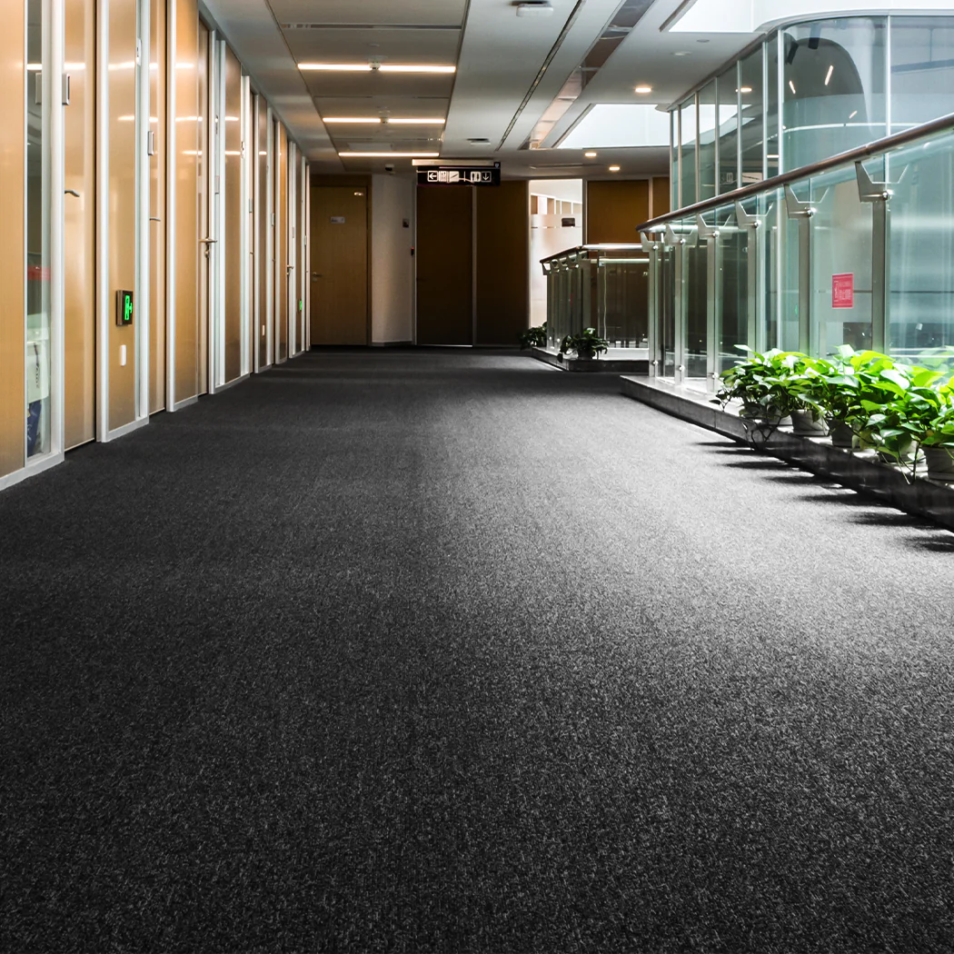 Marlow 20x Carpet Tiles 5m2 Box Heavy Black - Image 6