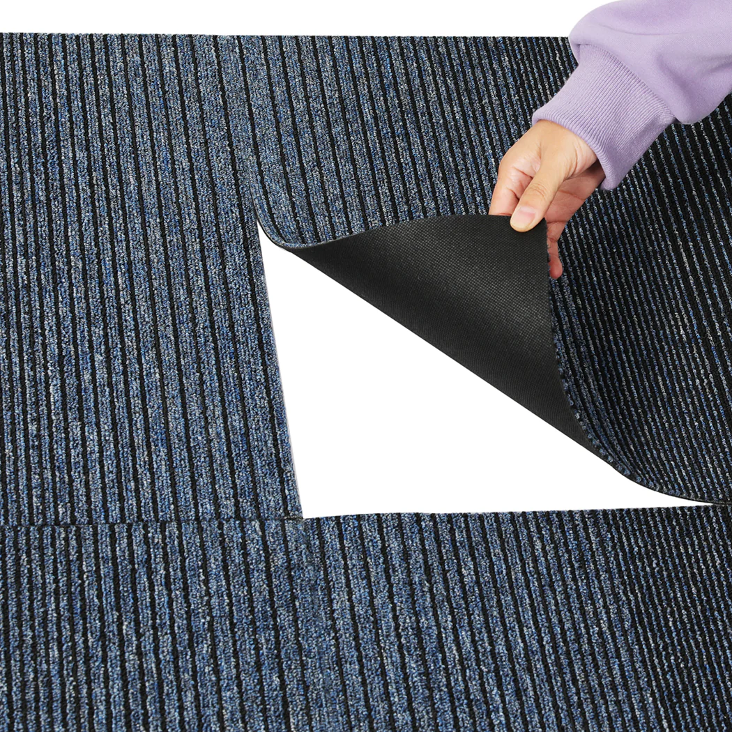 Marlow 20x Carpet Tiles 5m2 Box Heavy Blue - Image 3