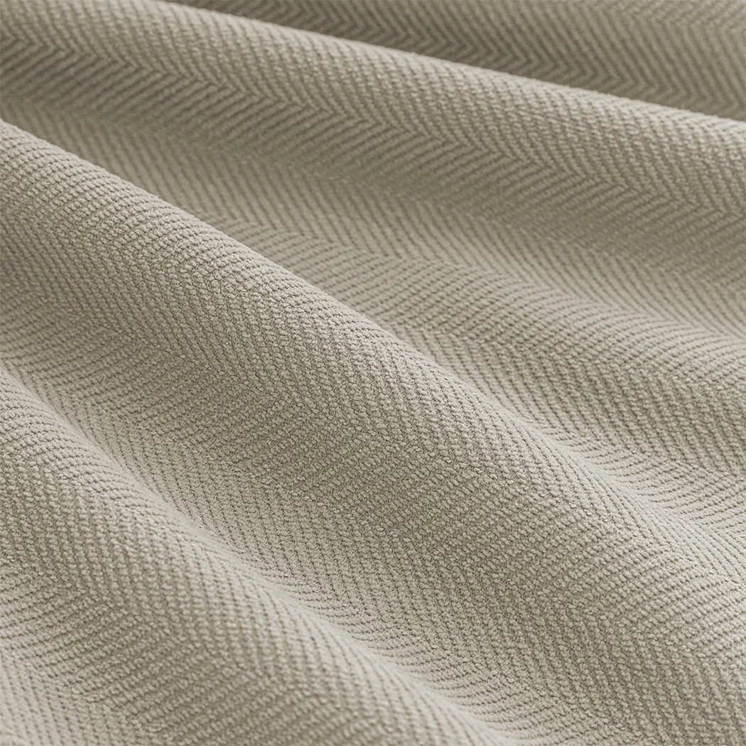 Marlow 2XBlockout Curtains Chenille 132x250 Coffee - Image 3