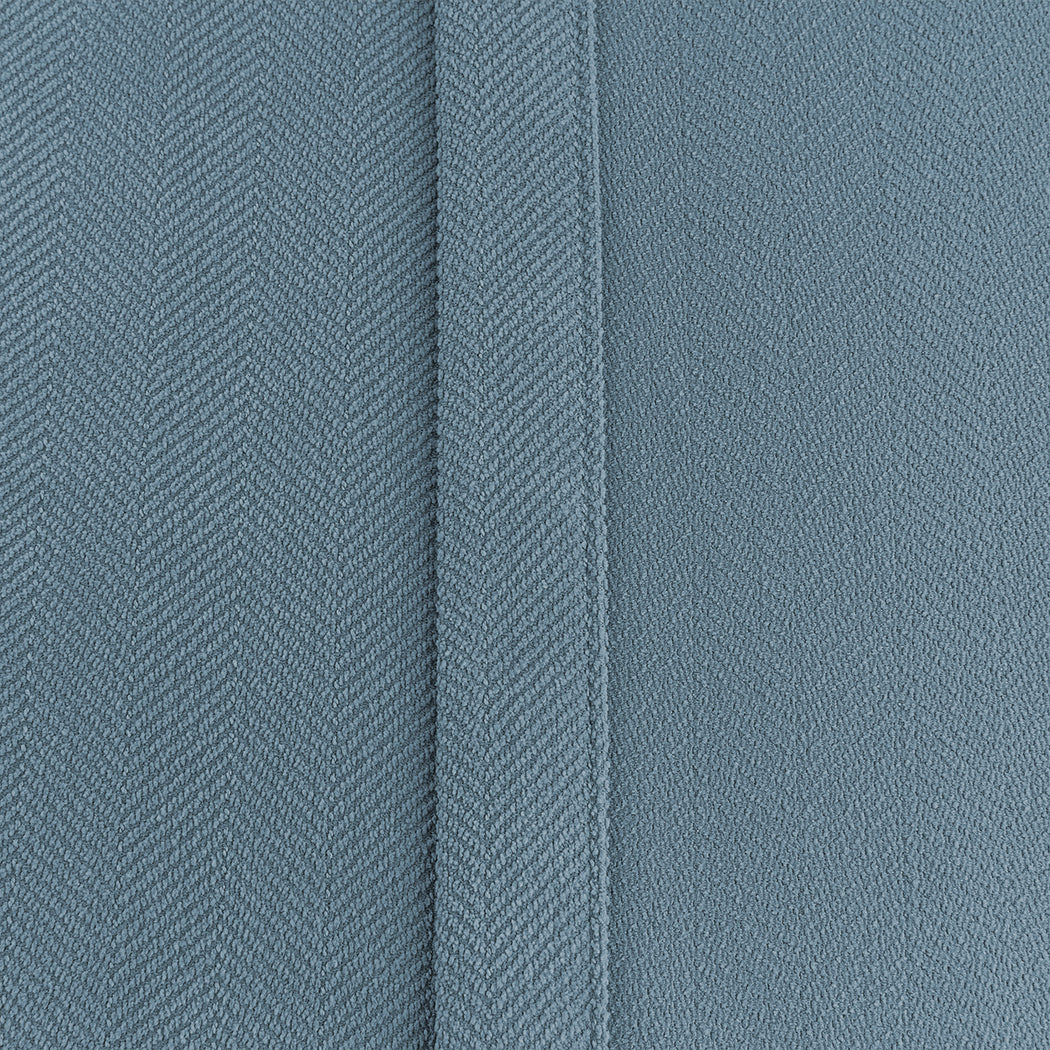 Marlow 2XBlockout Curtains Chenille 180x250 Blue CD1016-180x250-DG - Image 5