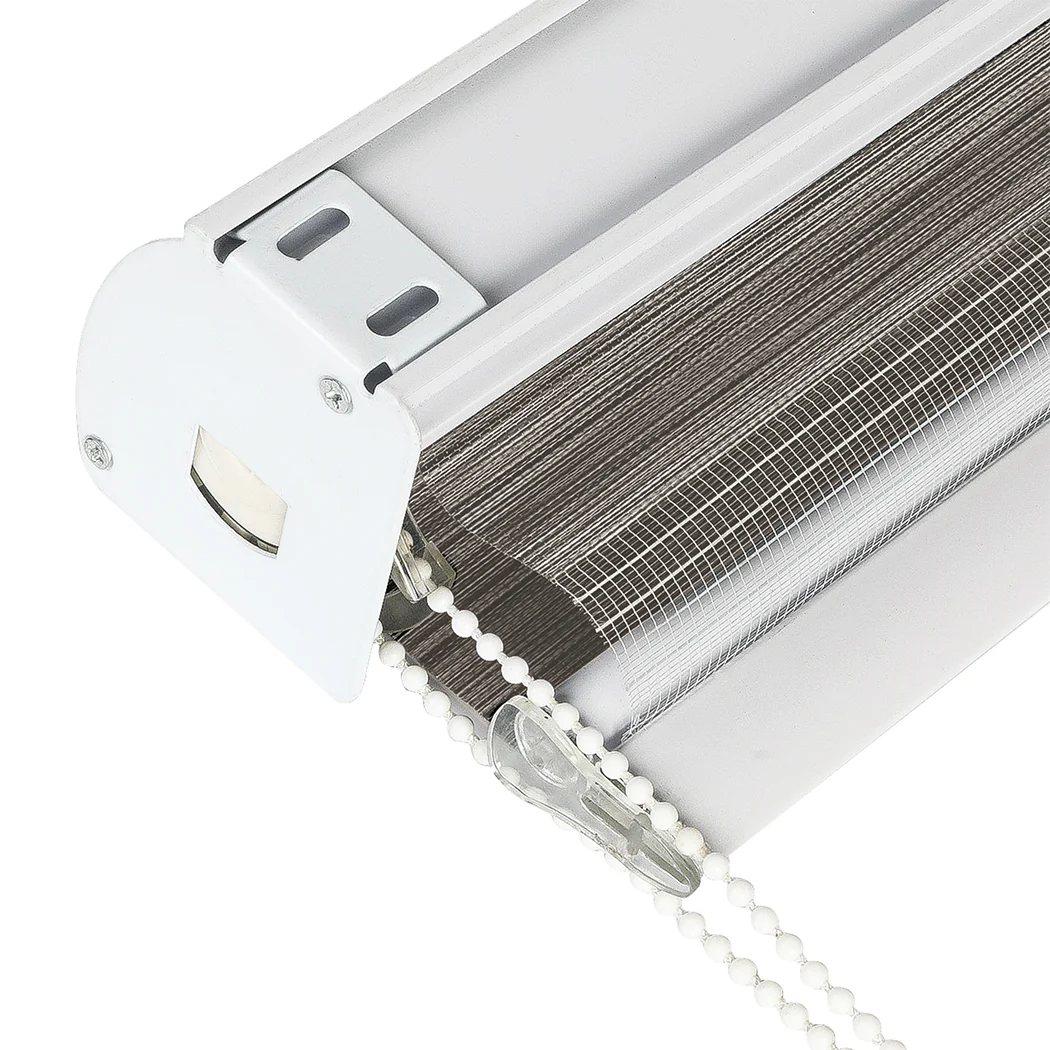 Marlow Blackout Zebra Roller Blind Curtains 150x210 Beige - Image 3