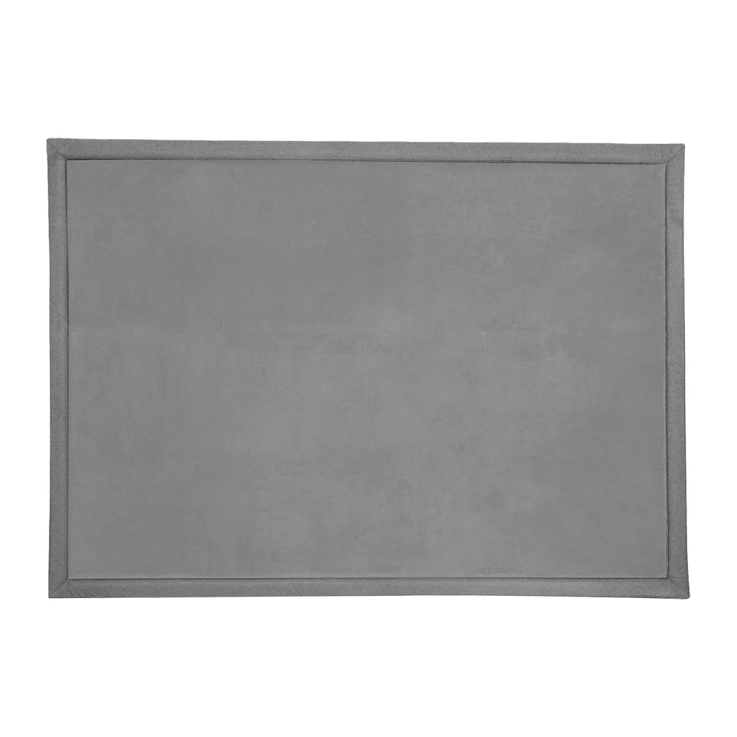 Marlow Coral Velvet Area Rugs Large Mat 150x200cm Grey - Image 9