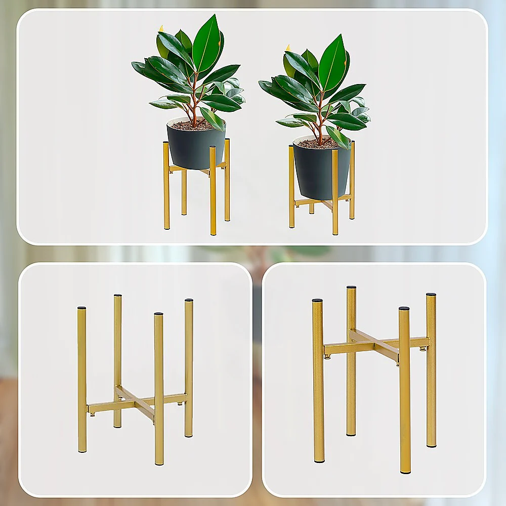 Metal Plant Stand Adjustable Indoor - Image 9