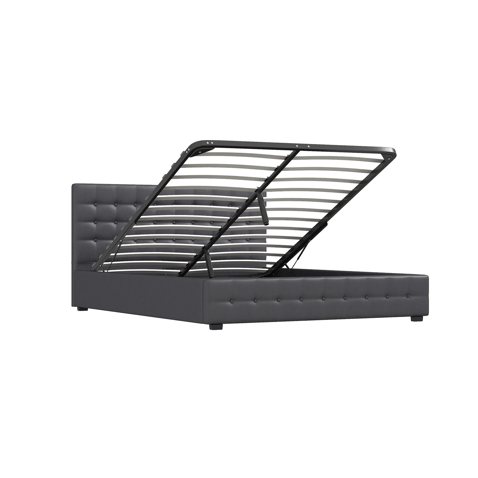 Milano Decor Eden Gas Lift Bed - Dark Grey - King Single - Image 5