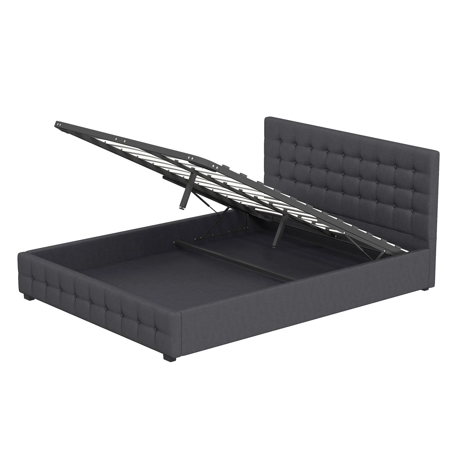 Milano Decor Eden Gas Lift Bed - Dark Grey - Single - Image 8