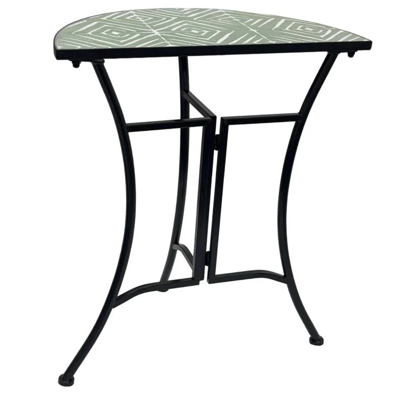 Modern Life Half Round Table 60cm - Image 3