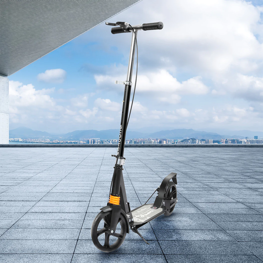 MONVELO Adult Commuter Foldable Scooter Black - Image 7