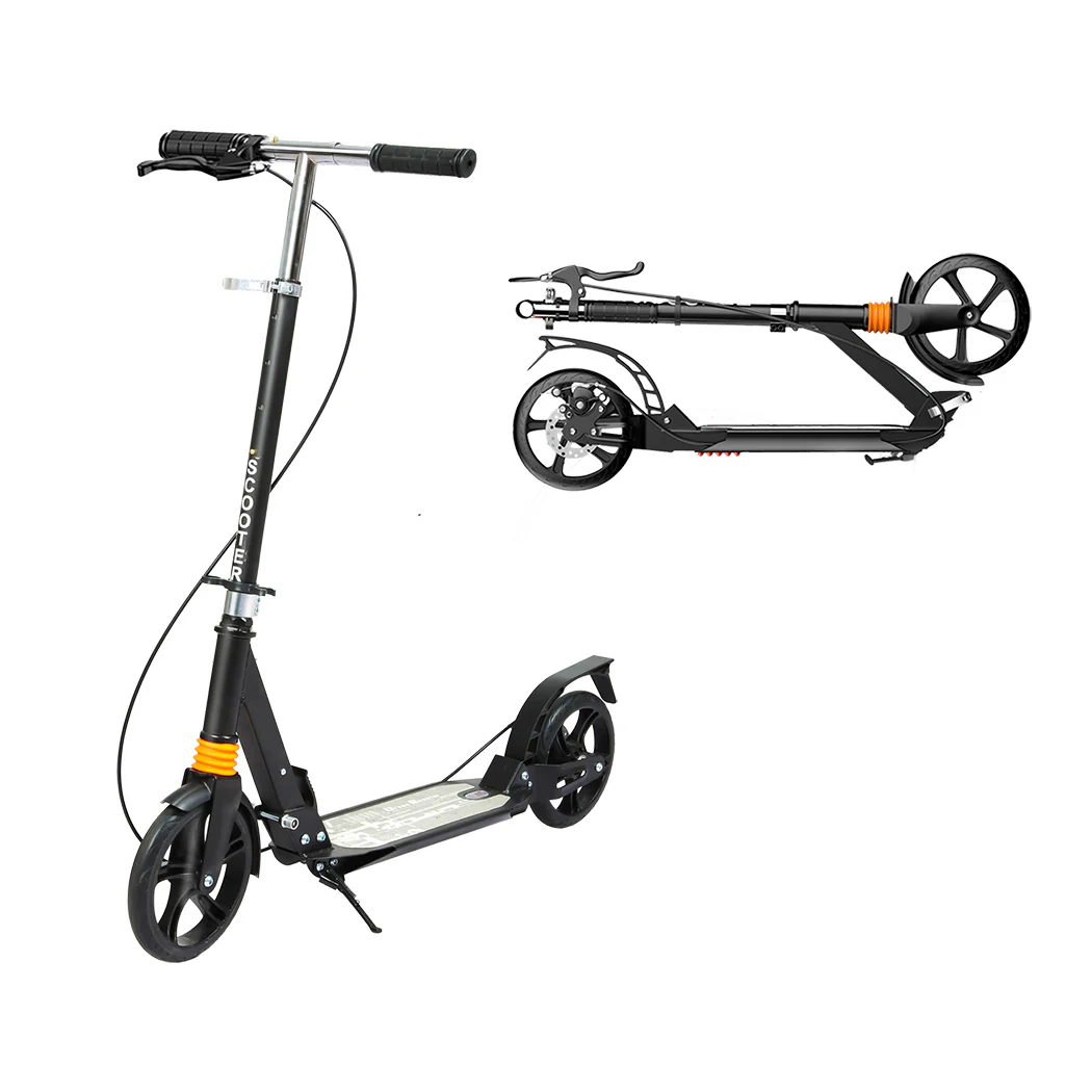 MONVELO Adult Commuter Foldable Scooter Black - Image 8