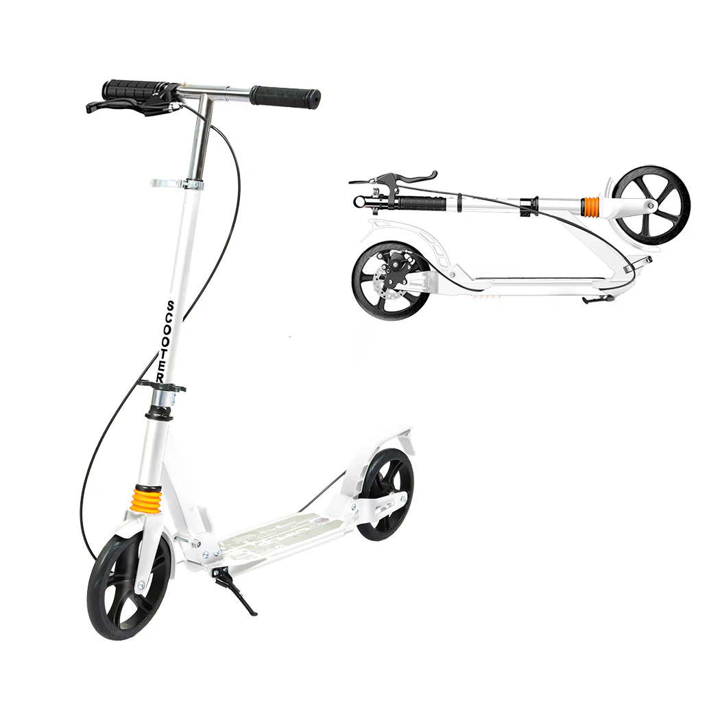 MONVELO Adult Commuter Foldable Scooter White - Image 8