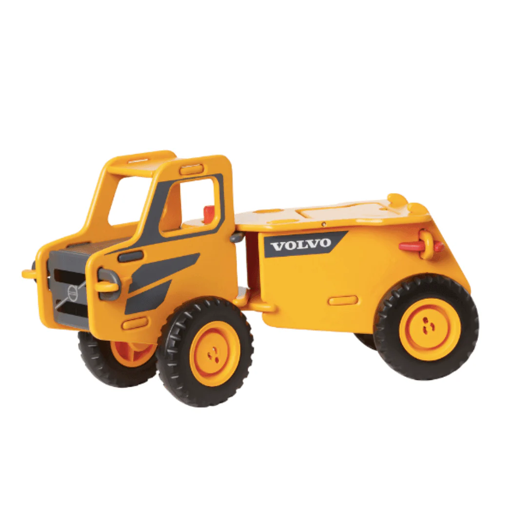 Moover Volvo Ride- On Truck- Yellow - Image 6