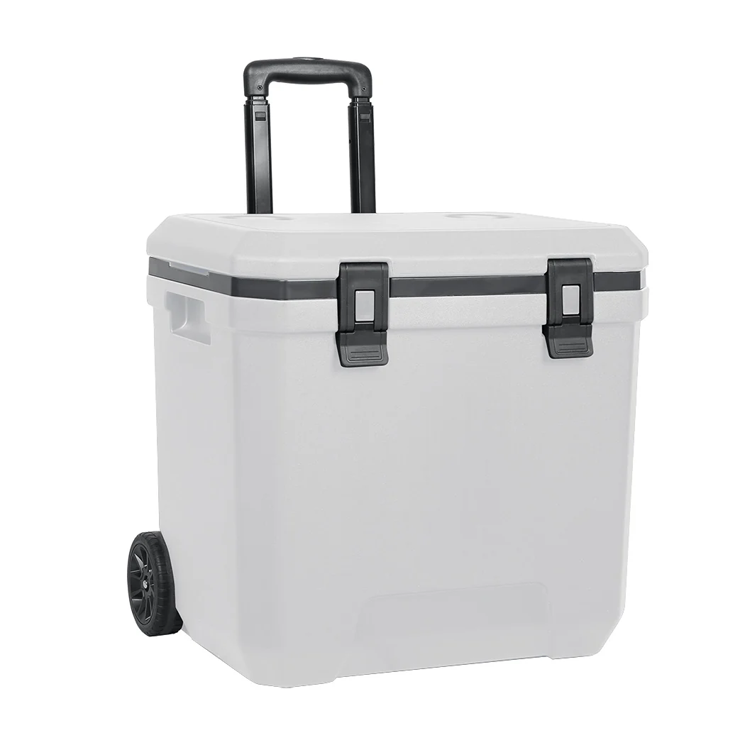 Mountview Cooler Ice Box 27L/43L Portable Chest Trolly For Camping BBQ Picnic - Image 8