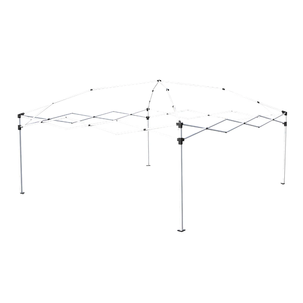 Mountview Gazebo 3x3 Marquee Pop Up White - Image 3