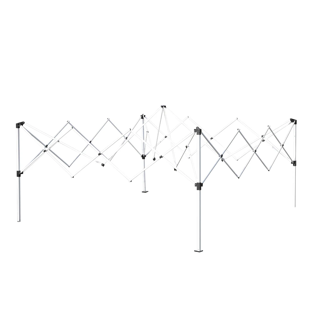 Mountview Gazebo 3x3 Marquee Pop Up White - Image 4