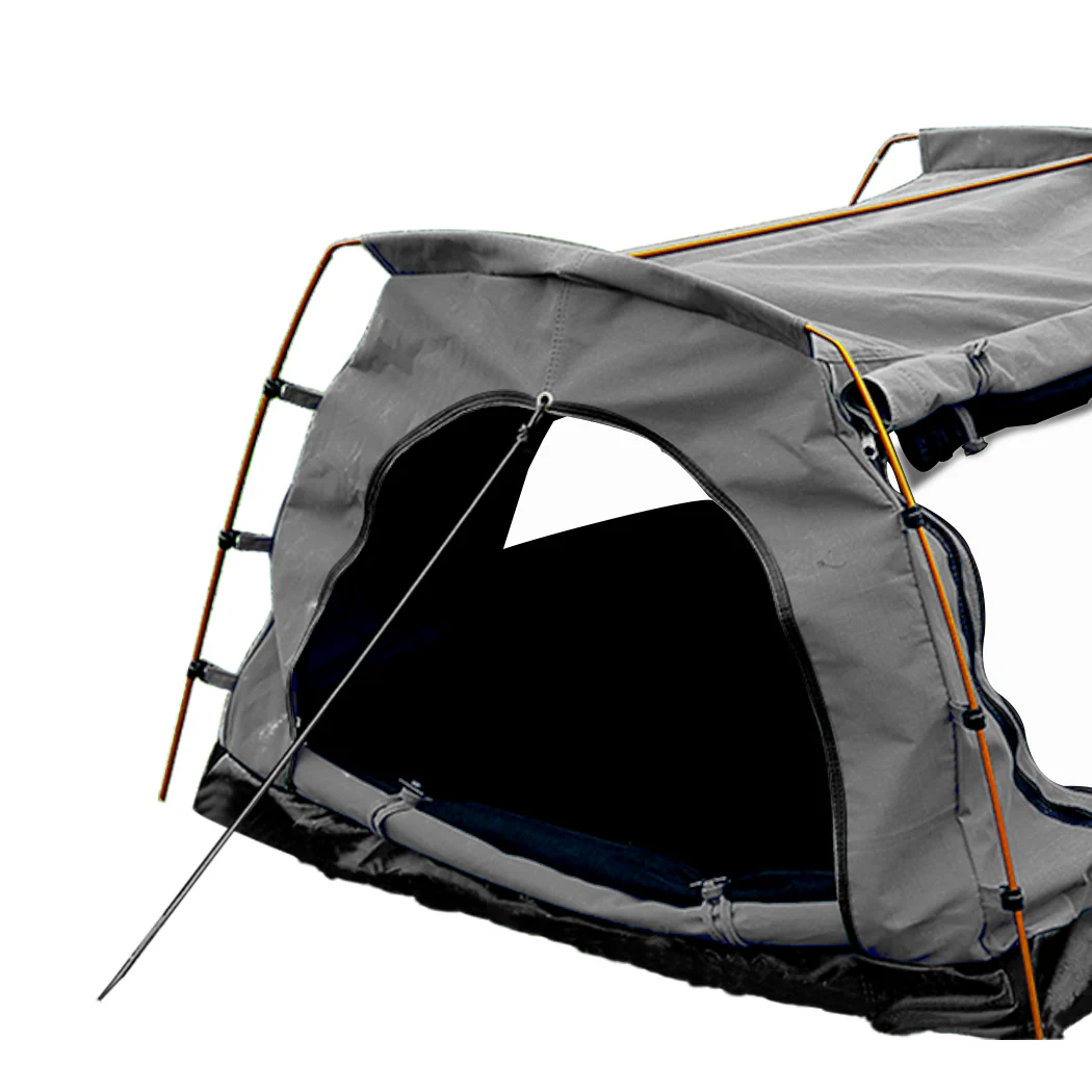 Mountview King Single Swag Camping Swags Grey - Image 5