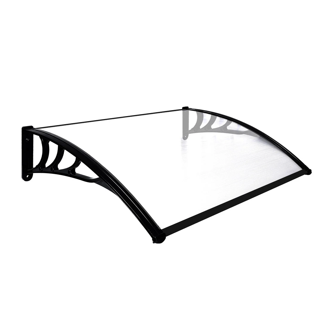 Mountview Window Door Awning Outdoor 1M X 1.2M Transparent 1x1.2M - Image 8