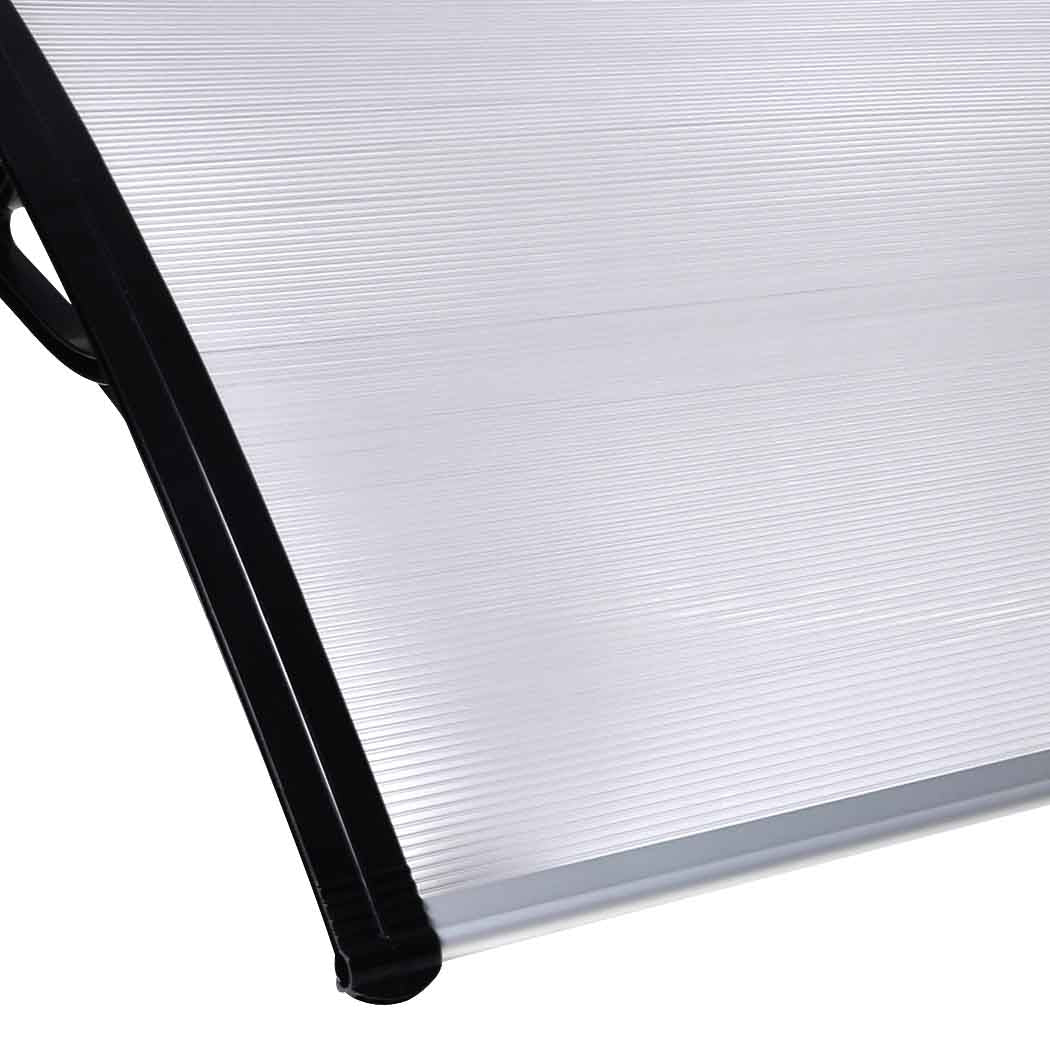 Mountview Window Door Awning Outdoor 1M X 1.5M Transparent 1x1.5M - Image 4