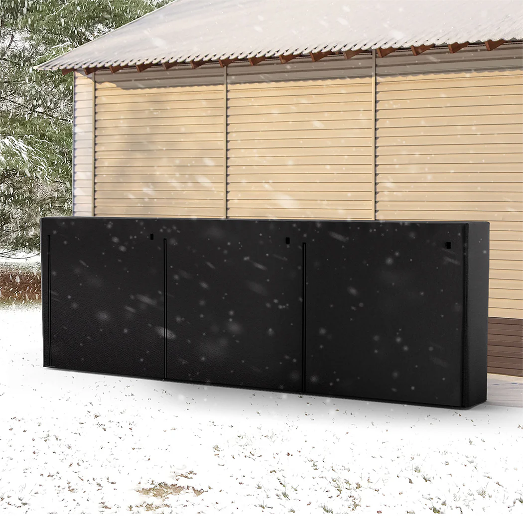 Moyasu Outdoor Firewood Rack Storage with Cover - Image 6