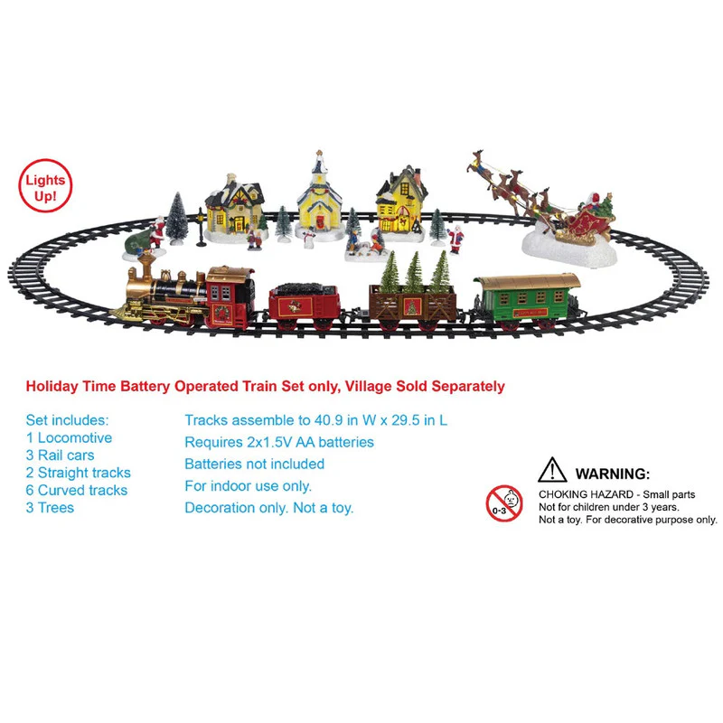 NNEOBA Christmas Village Train Set - Image 4