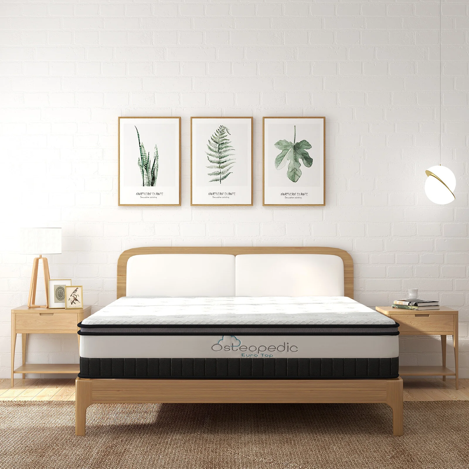 Osteopedic Euro Top Pocket Spring Mattress  - Queen