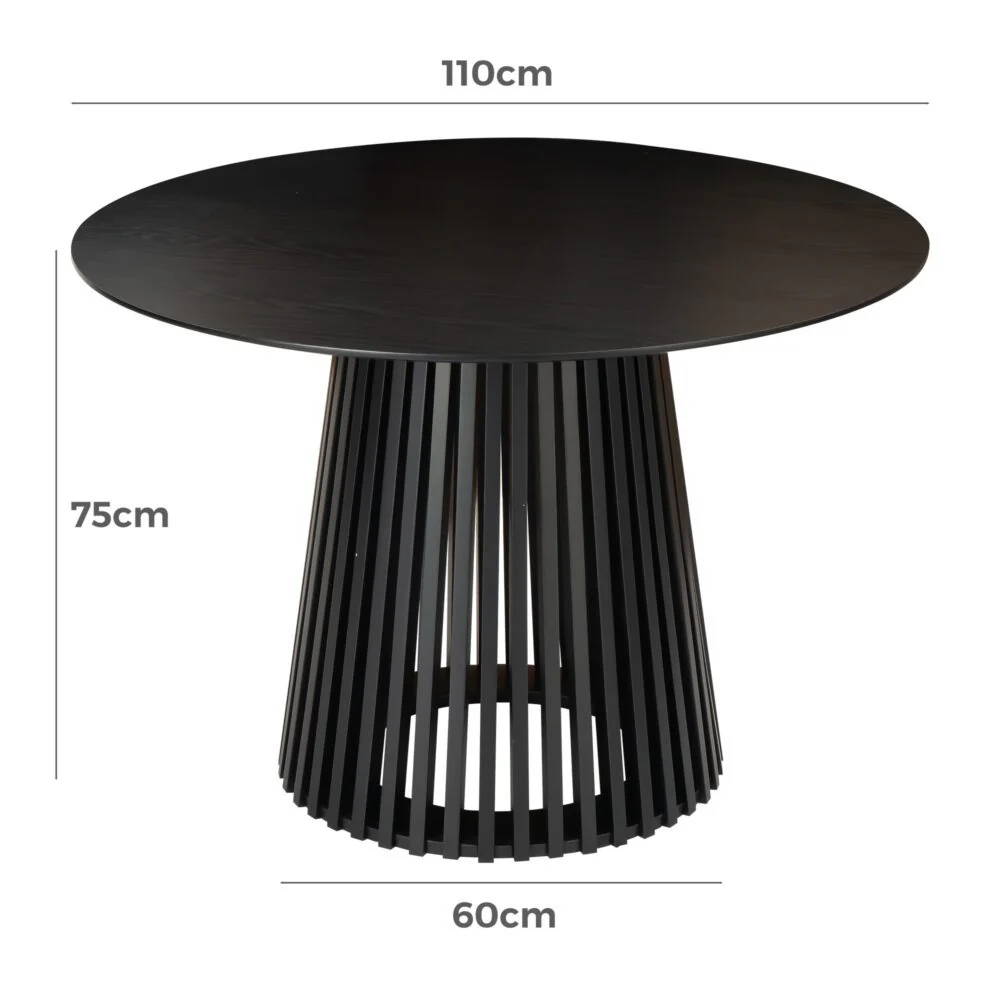 Palmer Sleek Silhouette Dining Table - Image 10