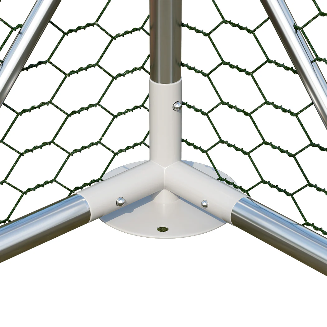 Pawz 200x300x194cm Large Metal Walk-in Chicken Coop Cage - Image 3