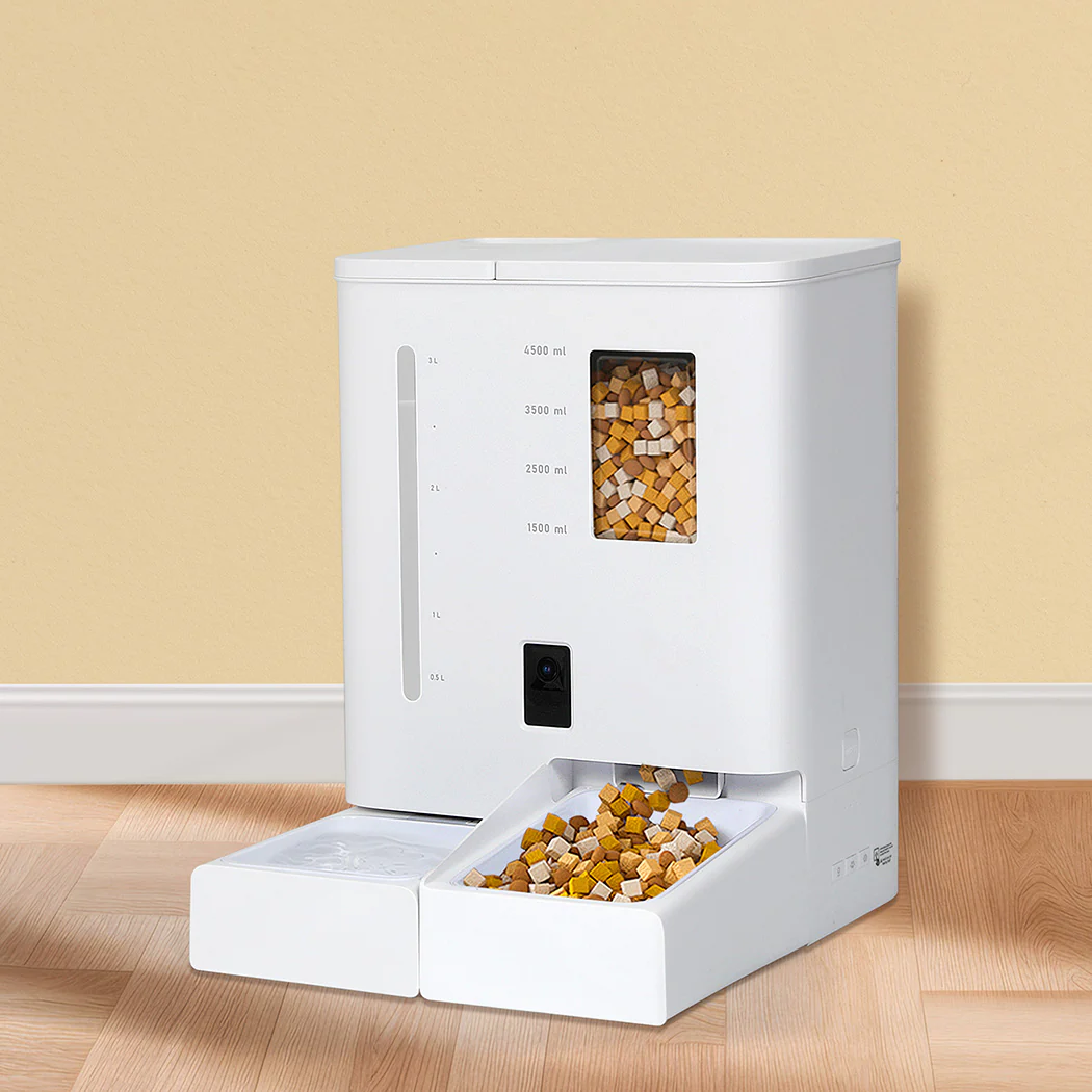 Pawz 2-in-1 Automatic Pet Cat Dog Feeder Water Set - Image 7