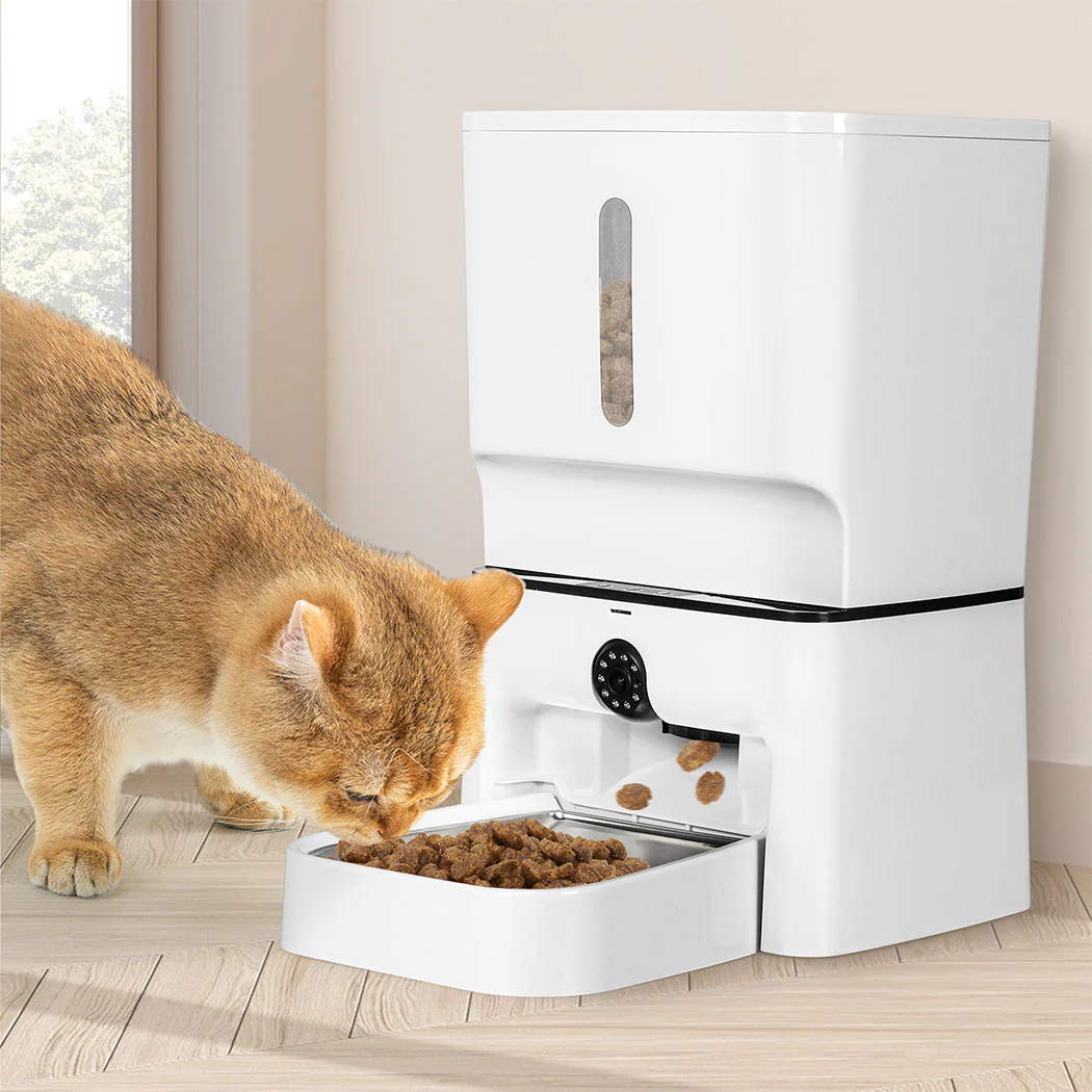 Pawz 2-in-1 Automatic Pet Feeder Wifi Camera Laser Toy - Image 7