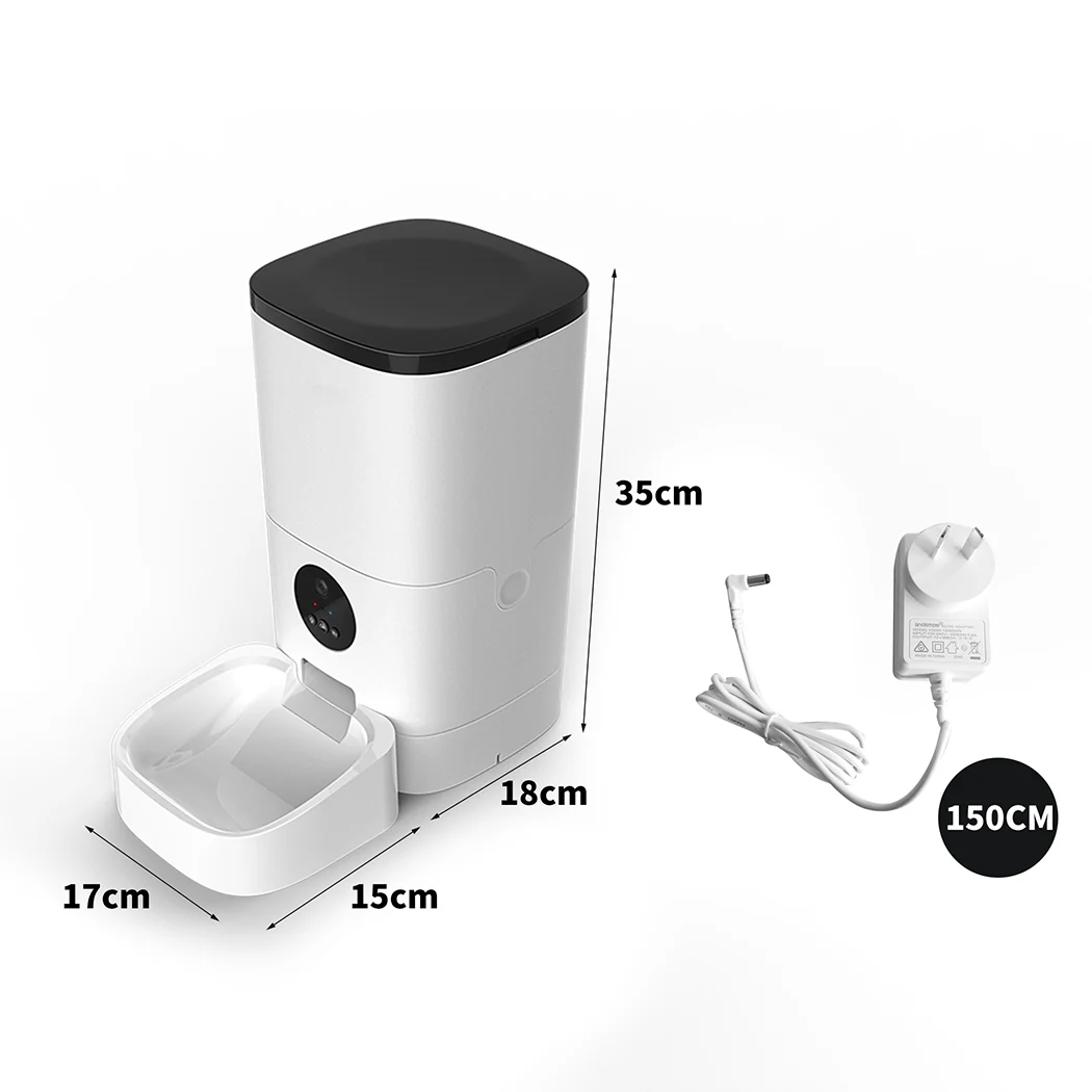 PaWz 6L Auto Feeder Pet Automatic Camera - Image 2