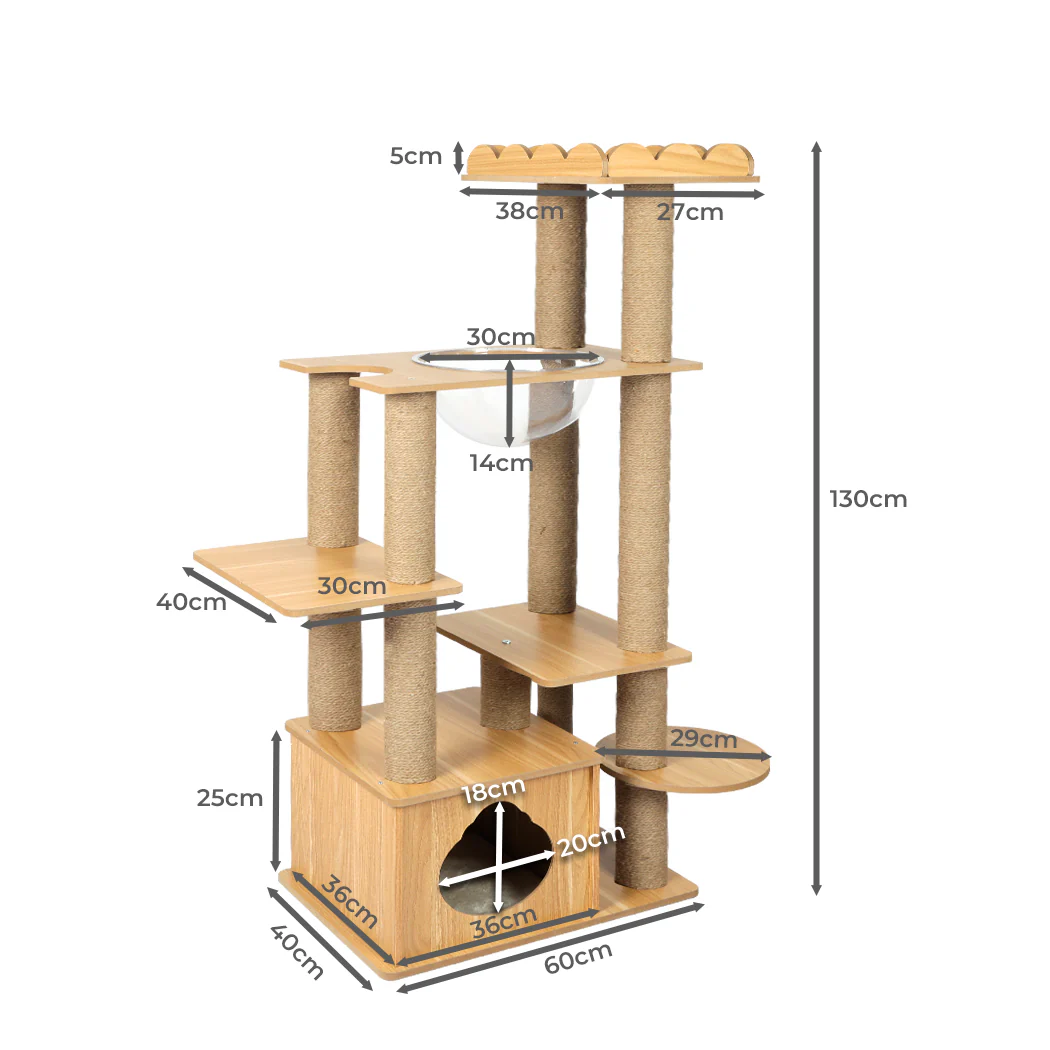 PaWz Cat Tree Scratching Post Scratcher - Image 2