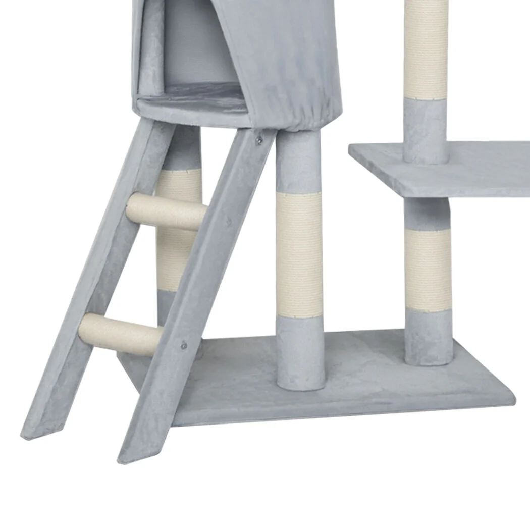 Pawz Cat Tree Scratching Post Scratcher 143cm Climbing - Image 4