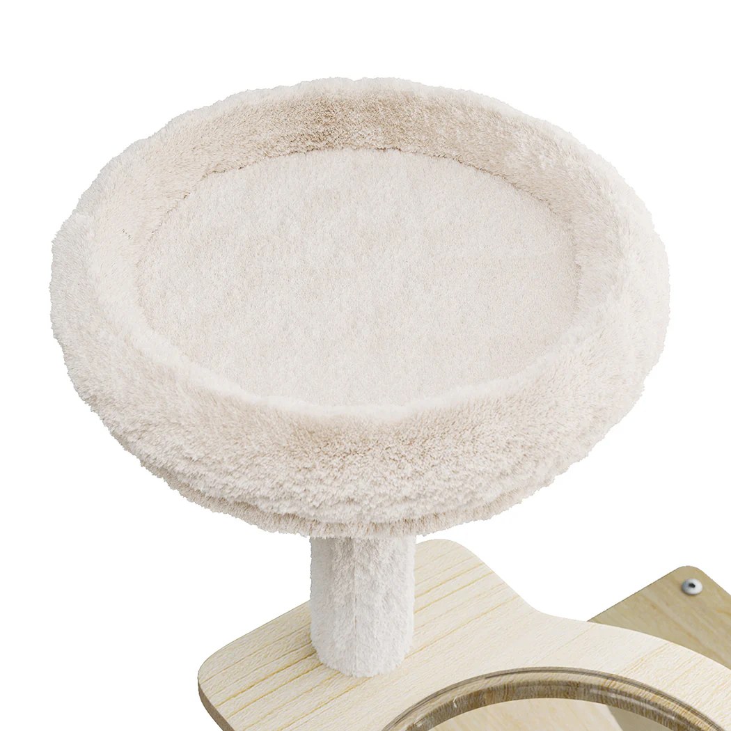 Pawz Cat Tree Tower Scratcher Wood Condo House 120cm - Image 3