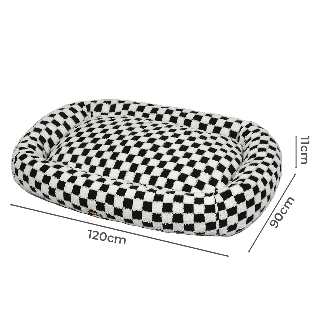 Pawz Dog Bed Calming Pet Plush Bed Soft Washable Bed - Image 2