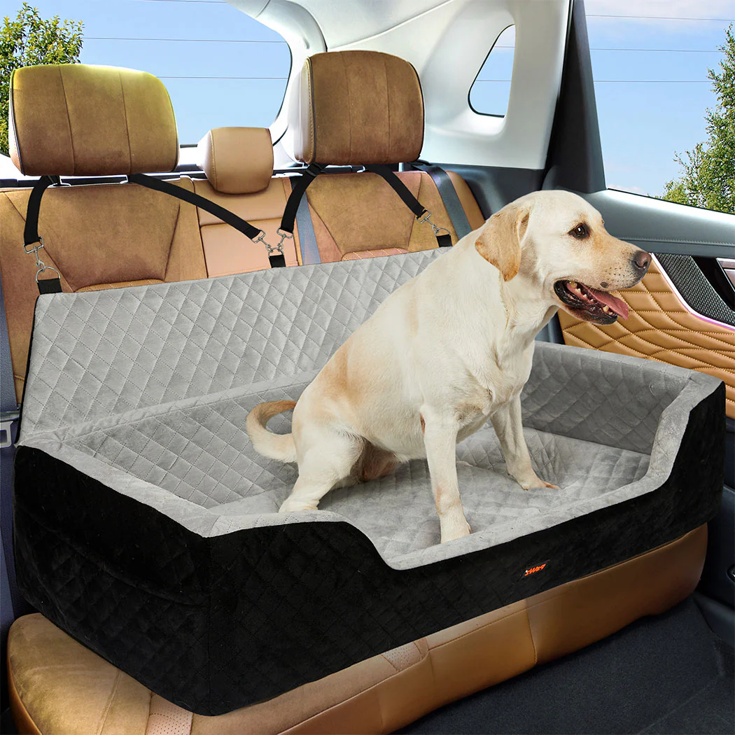Pawz Dog Car Booster Seat Belt Pet Safe Protector Travel Bed - Image 7