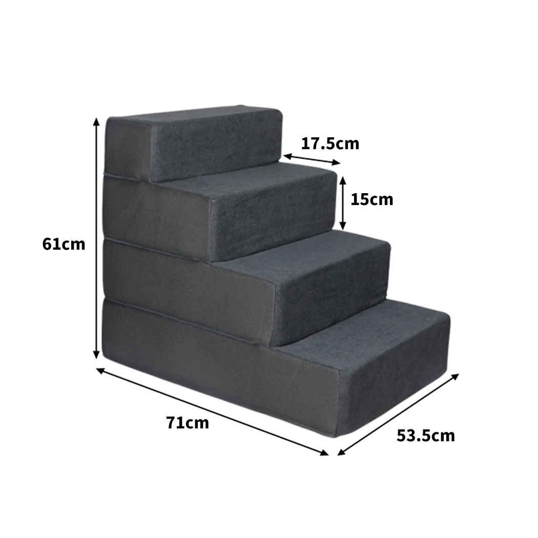 PaWz Dog Stairs Ramp Portable Climbing Queen 9KG - Image 2
