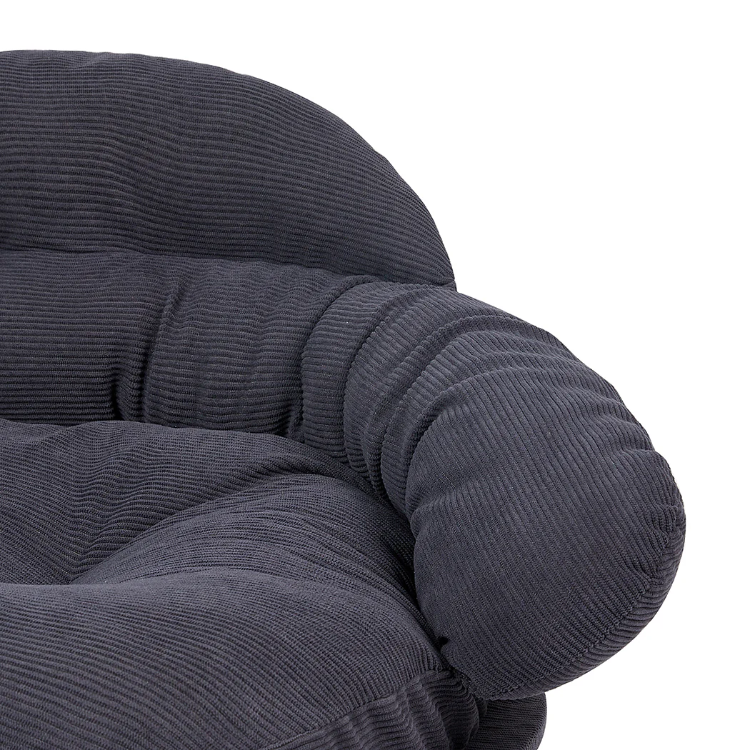 Pawz Elevated Pet Dog Cat Sofa Bed Couch XL Size Grey - Image 3