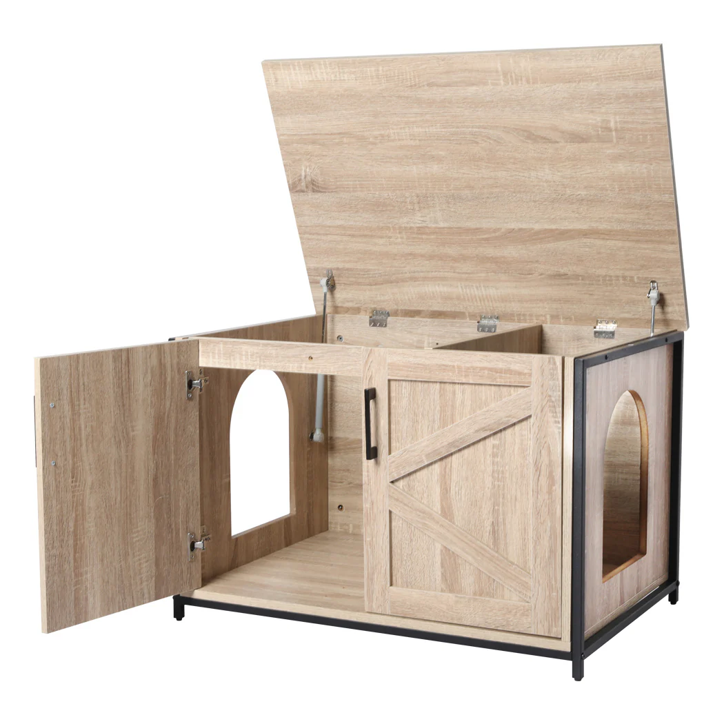 PaWz Enclosed Cat Litter Cabinet Box - Image 3