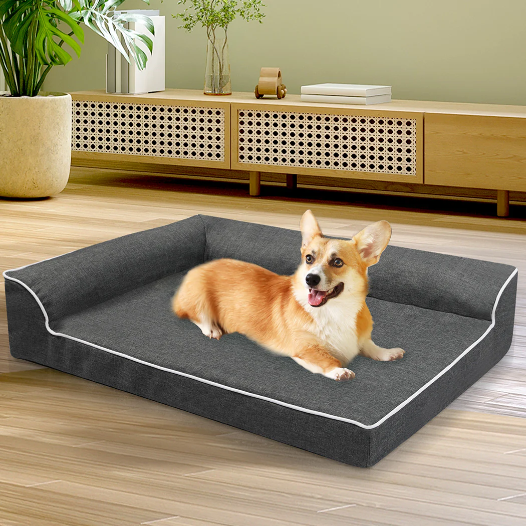 Pawz Orthopedic Dog Bed L Grey - Image 7