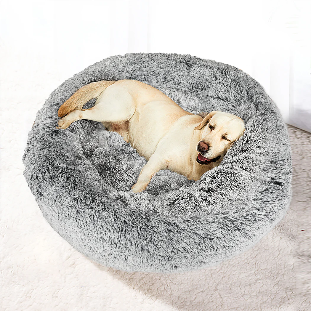 PaWz Pet Bed Memory Foam Dog Donut Charcoal X-Large - Image 7