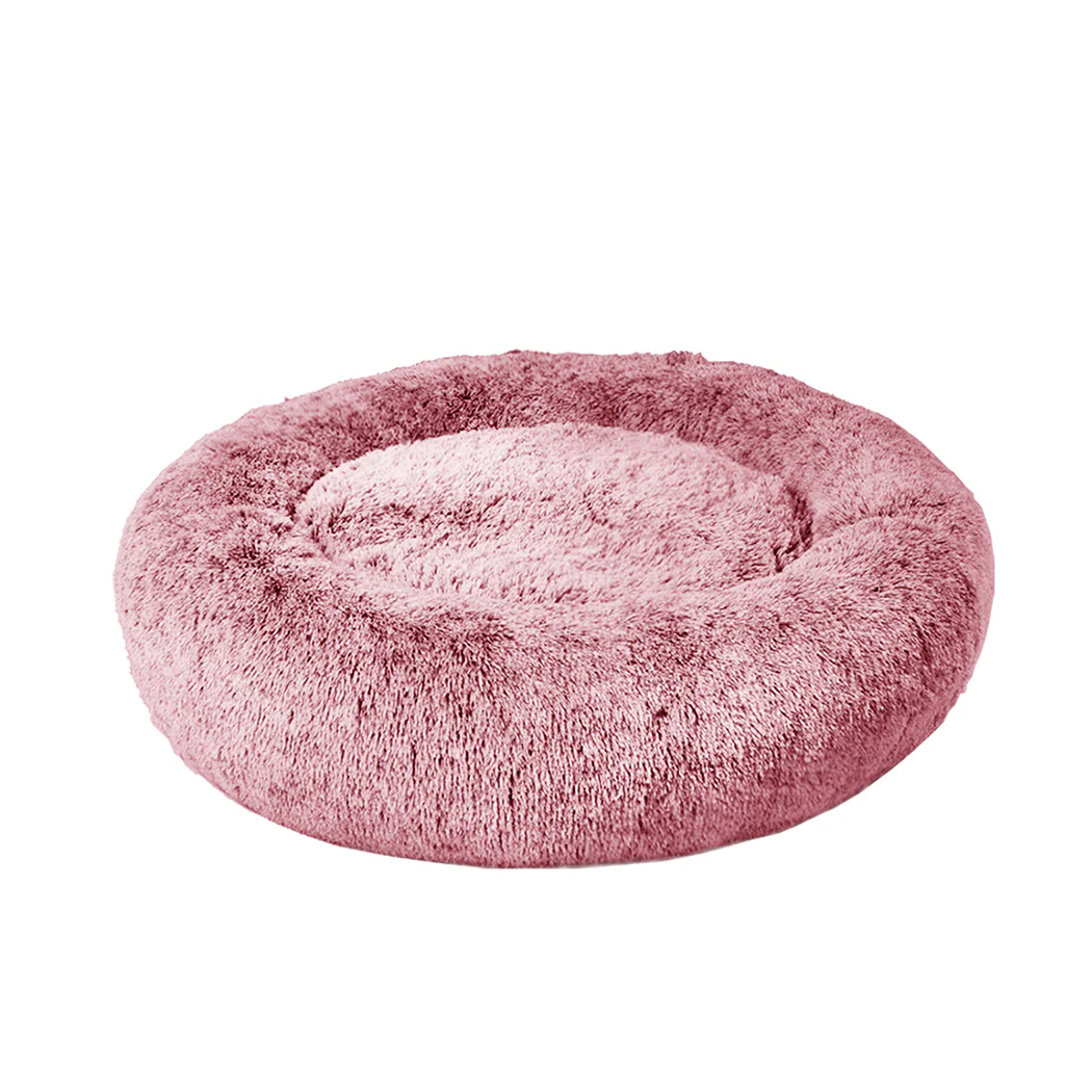 PaWz Pet Bed Memory Foam Dog Donut Pink Large - Image 8
