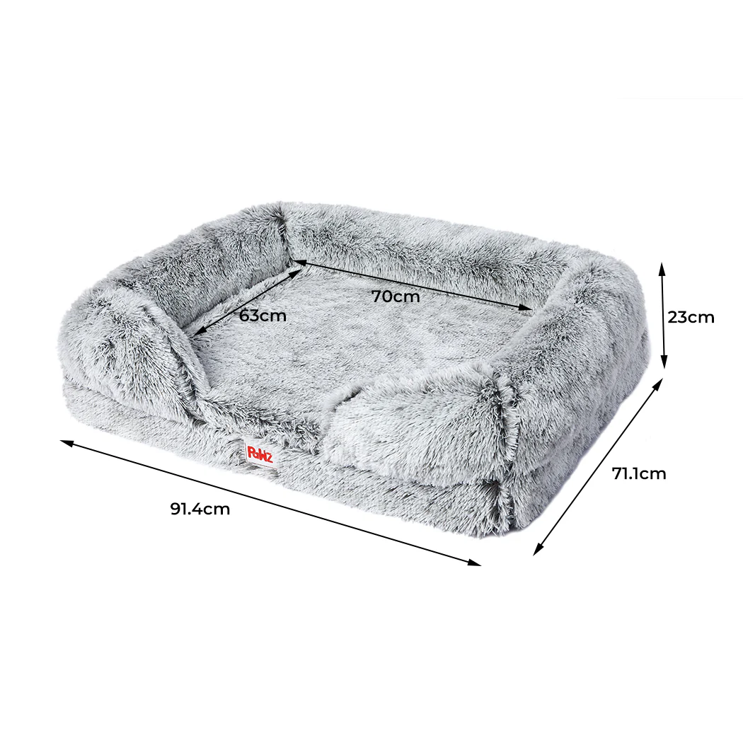 PaWz Pet Bed Orthopedic Sofa Dog Beds M Medium - Image 2