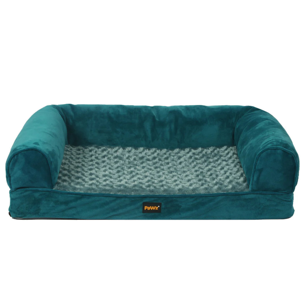 PaWz Pet Bed Sofa Dog Bedding Soft Warm XL Blue X-Large